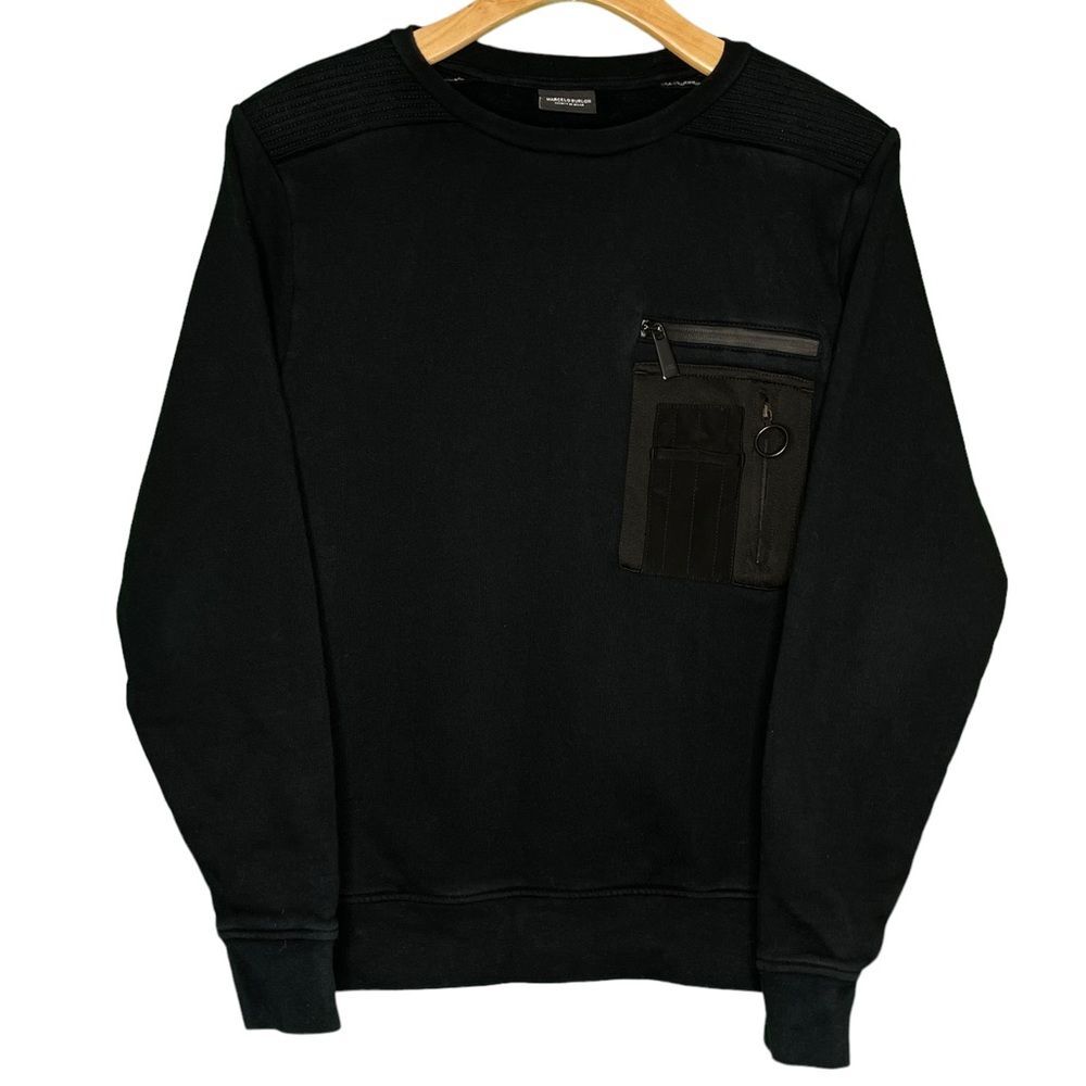 Marcelo Burlon County of Milan Panther Sweatshirt Black Sz XS